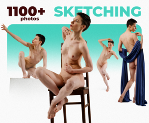 1100+ Female Poses for Sketching