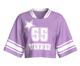 Girls Basketball Crop Tshirt - Mesh V2 | Marvelous / Clo3d / obj / fbx