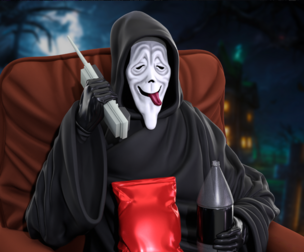 Ghostface/Scary movie.3D print model Halloween