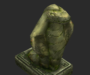 odel Arena game Jungle Area - Totem serpentine 01