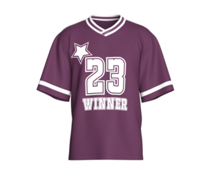 Men Basketball Winner Tshirt - Mesh V2 | Marvelous / Clo3d / obj / fbx