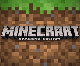 Minecraft PSD Fully Editable Text Effect. Layer Style PSD Mockup Template