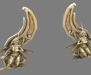 The game model of snow -Transfer Point object 01
