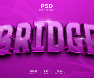 Blink PSD Fully Editable Text Effect. Layer Style PSD Mockup Template