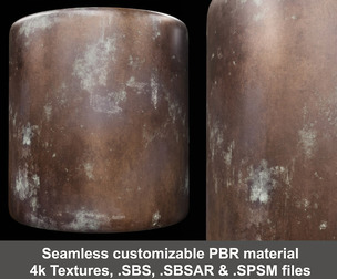 Oxidized Copper PBR Material