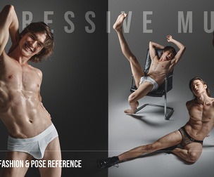 1390+ Expressive Muse Male Fashion & Pose Reference Pack Part II