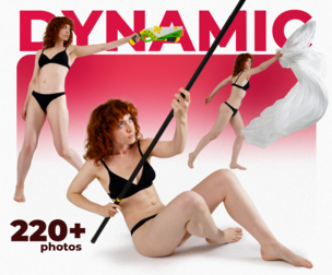 220+ Female Dynamic Poses