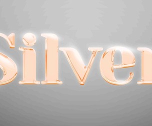 Sivler PSD Fully Editable Text Effect. Layer Style PSD Mockup Template