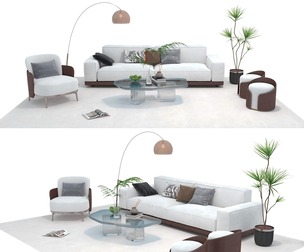 Fabric sofa set 11