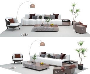 Fabric sofa set 17