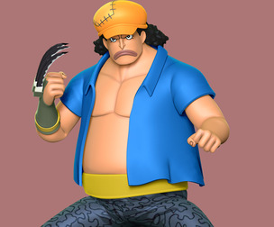 Marshall D Teach Young - One Piece
