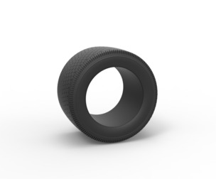 Tire of Asphalt Modified stock car V3 Scale 1:25