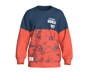 Men Printed Sweatshirt - GOALS SET | Marvelous / Clo3d / obj / fbx