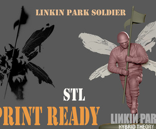 LINKIN PARK HIBRID THEORY SOLDIER FOR 3D PRINTING