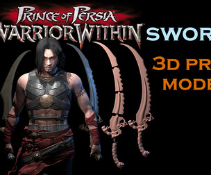 PRINCE OF PERSIA-EAGLE SWORD 3D Print Model