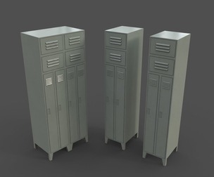 PBR School Gym Locker 10 - Pale Green
