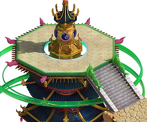 Bi La City - Palace sightseeing platform