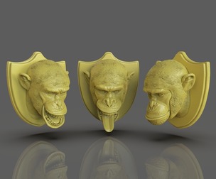 Chimp Hunting Trophies