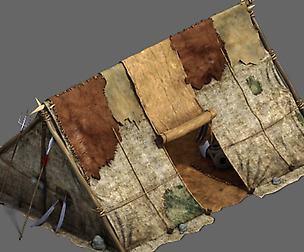 Barracks - soldiers tents