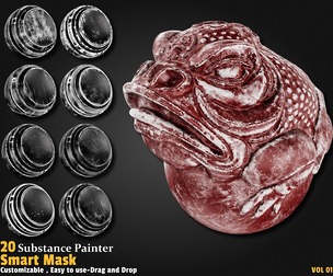 Edge Dirt Smart Mask Substance 3d Painter