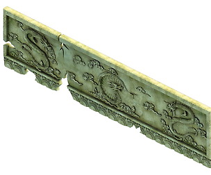 Residual stone carvings - dragon