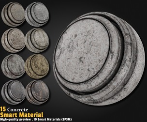 Concrete Smart Material Substance 3d Painter