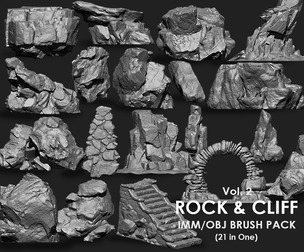 Rock & Cliff IMM Brushes 21 in one Vol. 2