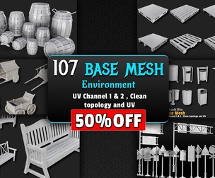 107 Environment Base Mesh
