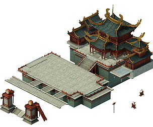 Game Model - City of large gang architecture