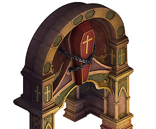 City underground palace - Shimen - coffin