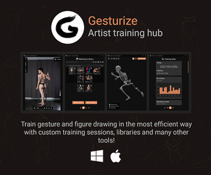 Gesturize - Gesture drawing app TRIAL