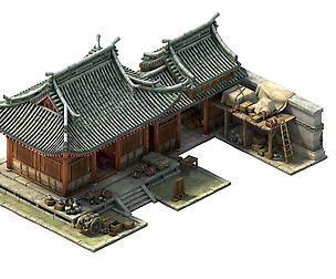 Game Model - City - Warehouse