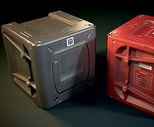 Sci-Fi Generic Prop - Lowpoly