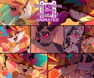 Bee x Loona Animated Comic Pages 1-7