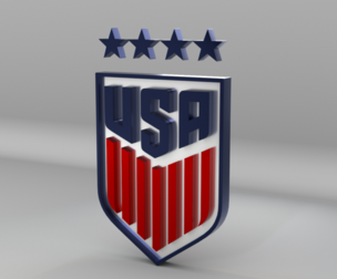 USA National Soccer Team Logo