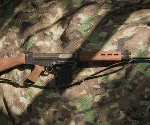 High detailed FN FAL gun ( game ready )