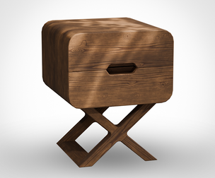Side table 3D model
