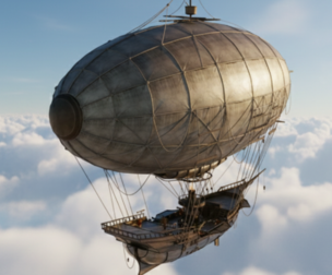 Airship  Premium 3D Model