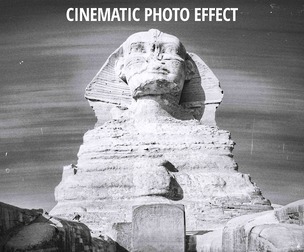 Cinematic Photo Effect Photo Effect PSD Template