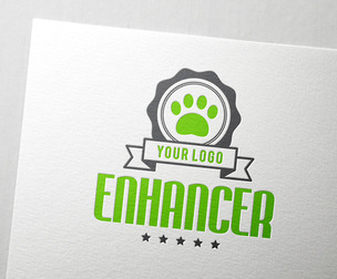 Paper LOGO Effect, Text Effect, PSD Template