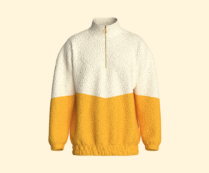 Men Half Zip Jacket With Sherpa | Marvelous / Clo3d / obj / fbx