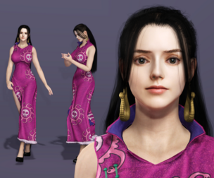 Realistic One Piece Empress Boa Hancock Realistic Next-Gen Quality