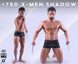 +750 X-Men Shadow Reference Pictures – Vol 03
