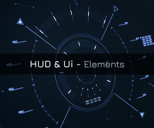 HUD & UI Elements for Blender