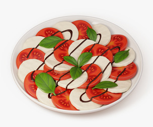Caprese Salad Plate