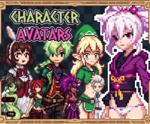 Character Avatars - Pixel Art