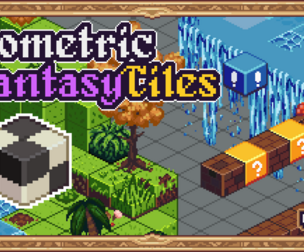 Isometric Fantasy Tiles - Pixel Art