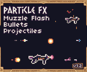 Particle FX - Gun Shooting - Pixel Art