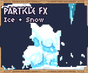 Particle FX - Ice/Snow Pixel Art