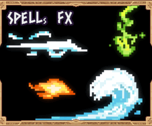 Spells FX - Pixel Art